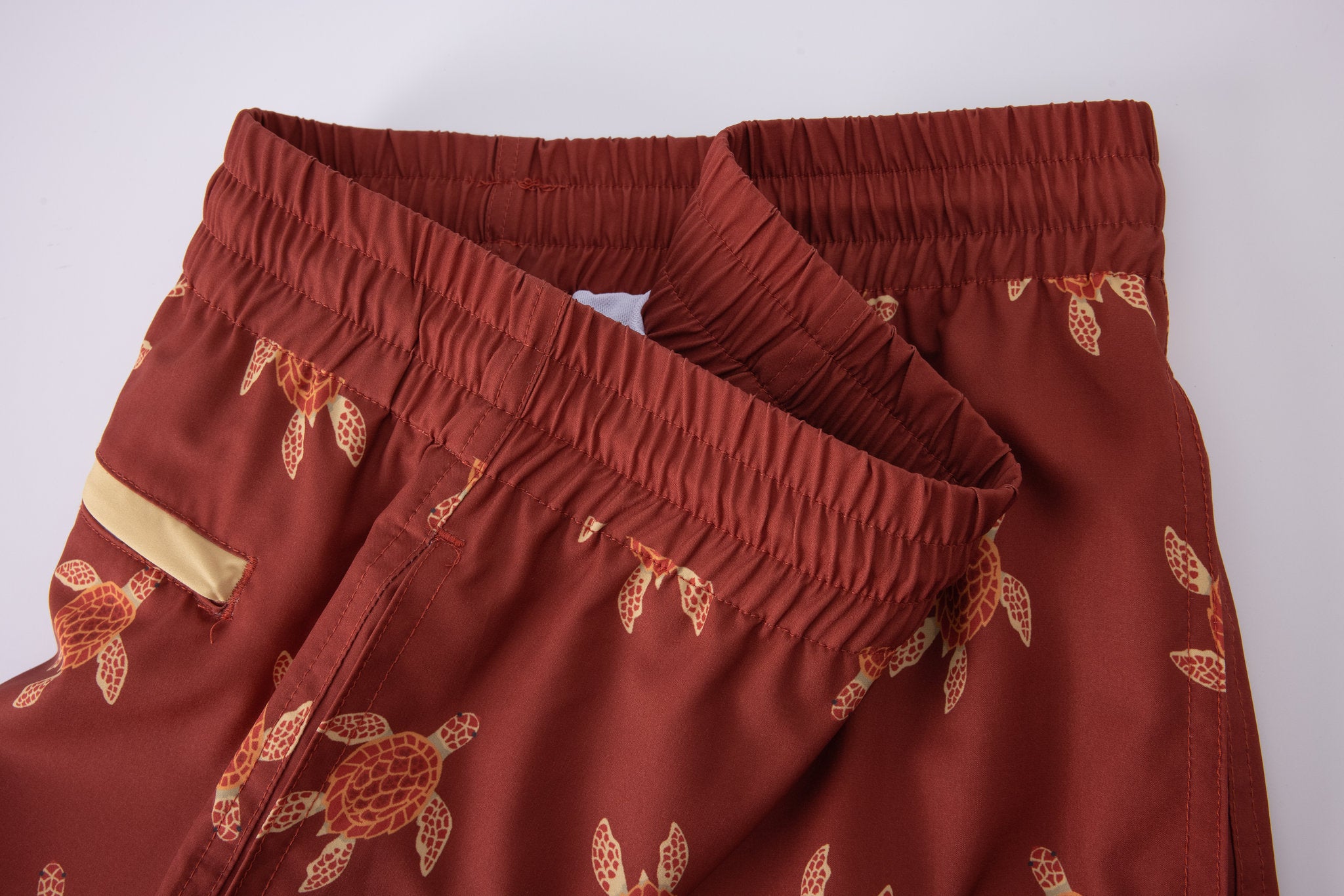 Swimming shorts-Turtle-Tide-Marron