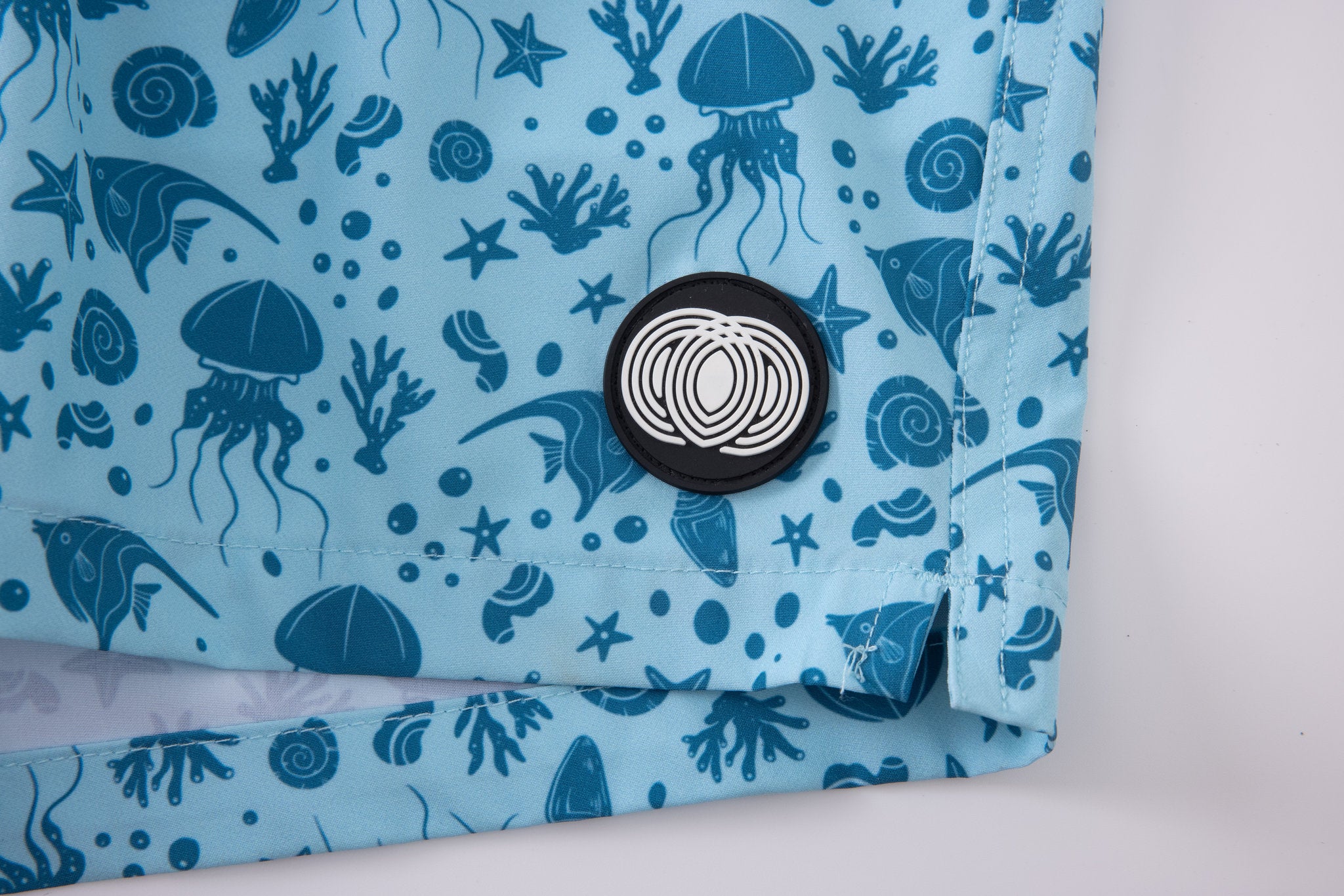 Creature Swim Shorts -Light-Blue