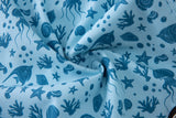 Creature Swim Shorts -Light-Blue