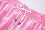 Swimming shorts-Pineapple-Teal-Pink