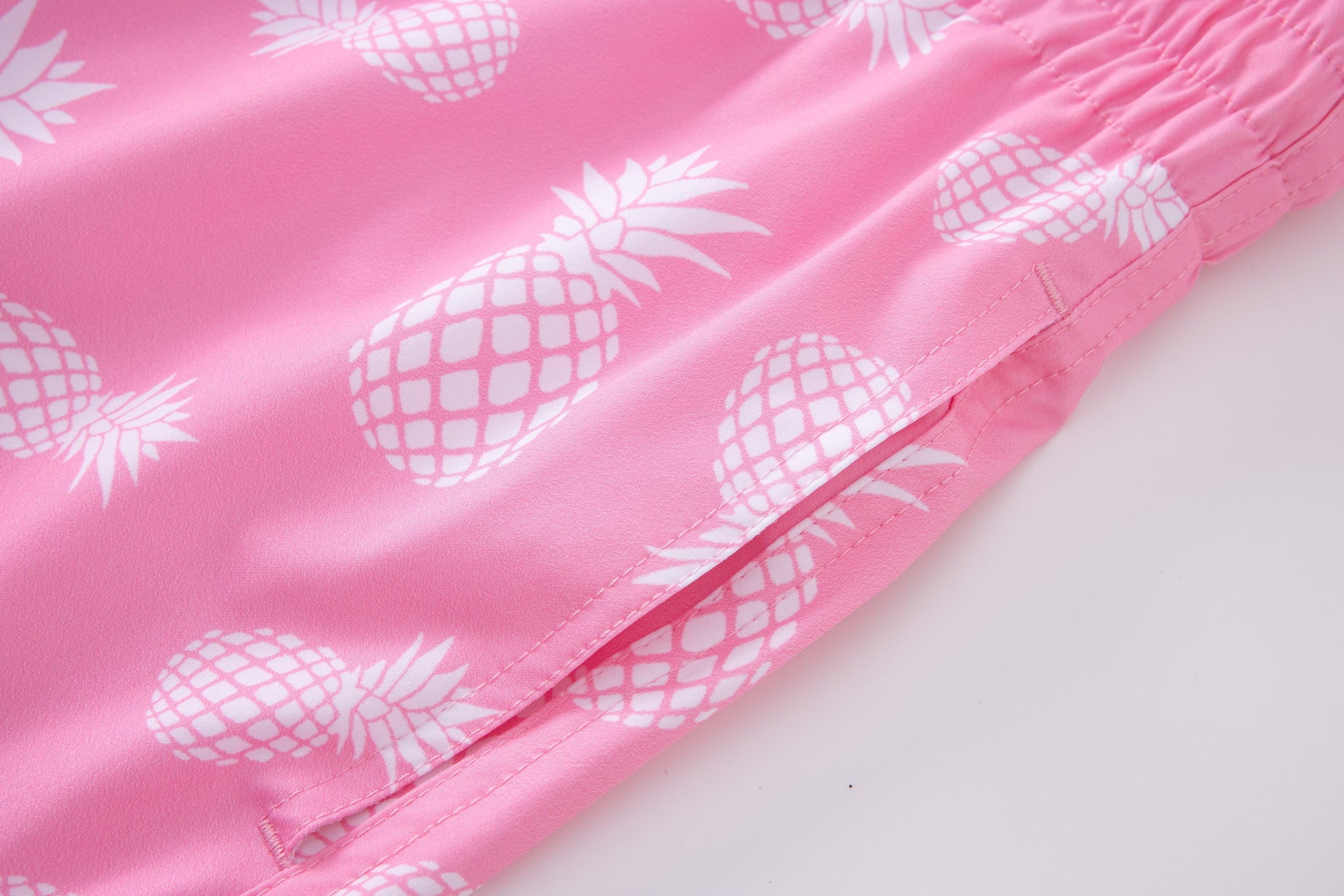 Swimming shorts-Pineapple-Teal-Pink