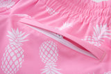 Swimming shorts-Pineapple-Teal-Pink