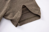 polo linen -Olive