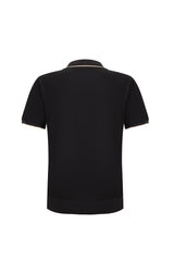 open collar -Black
