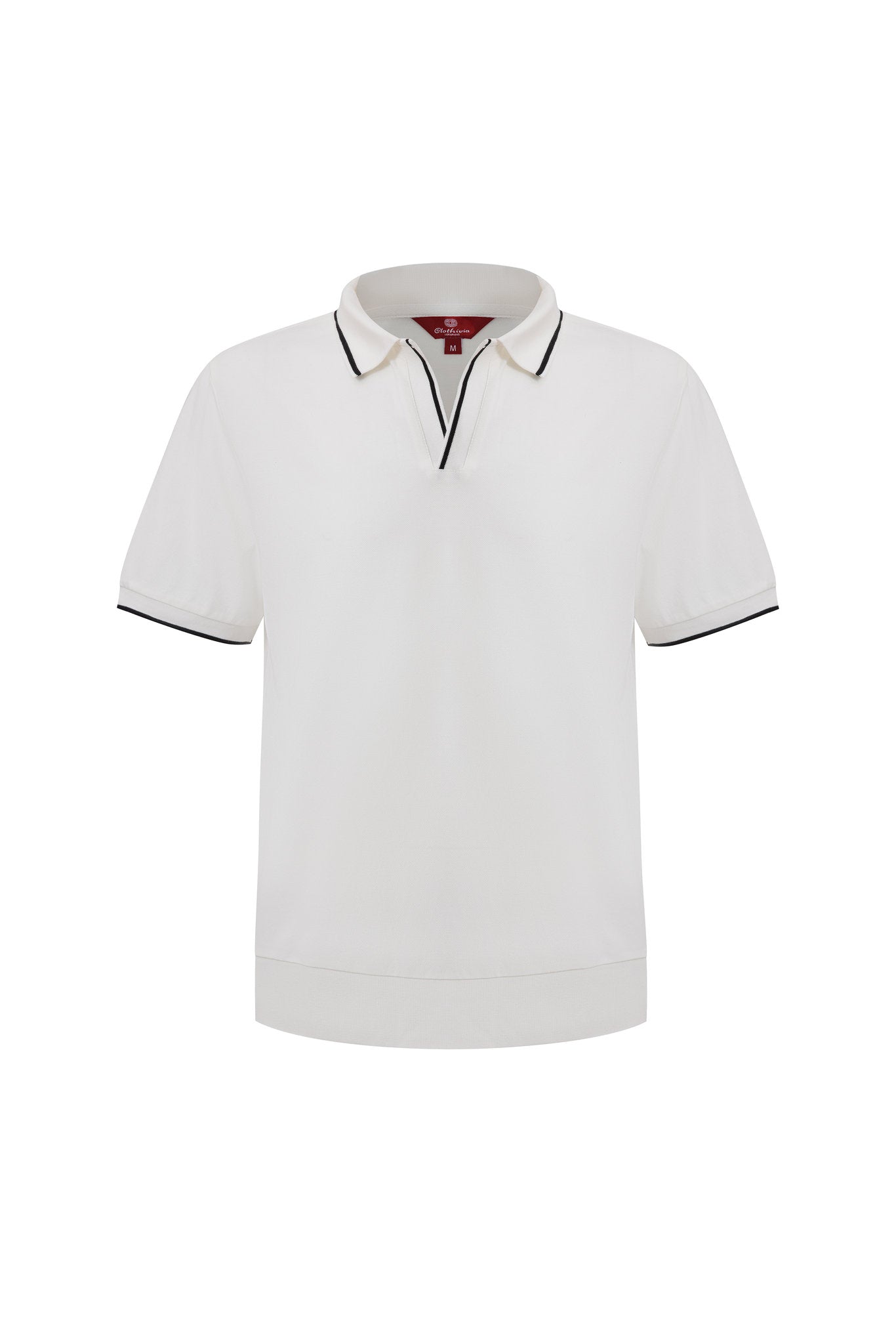 open collar -Ivory