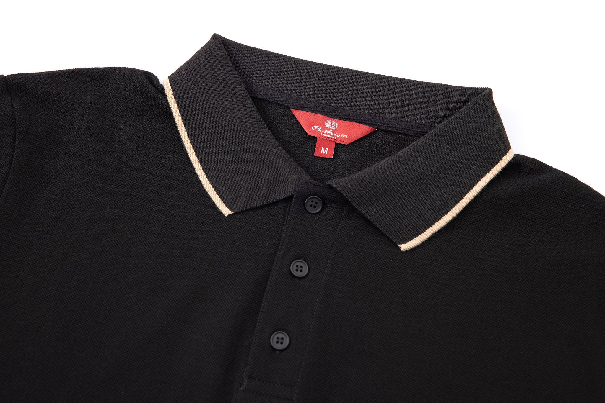 polo shirt -Black