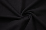 open collar -Black
