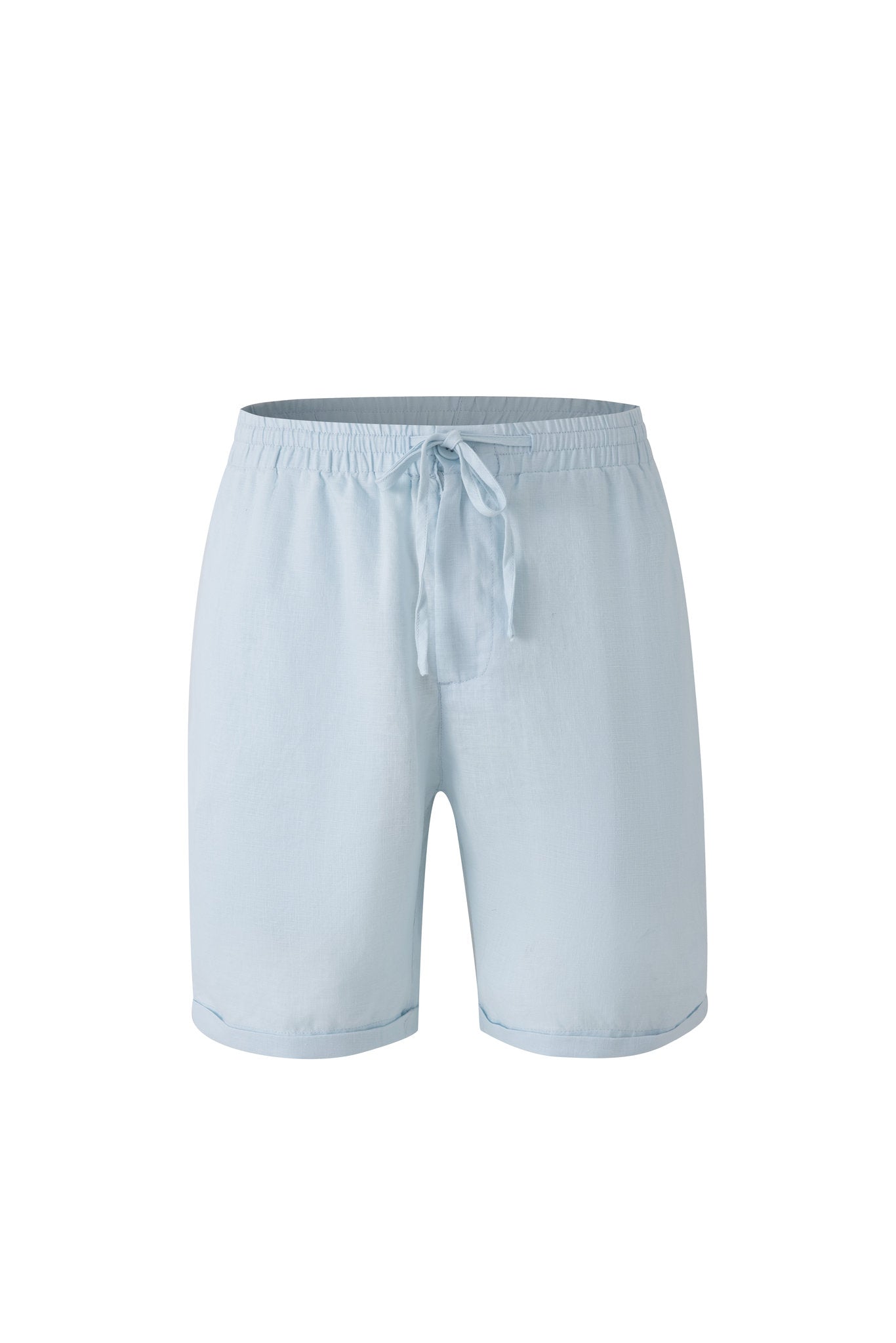 Linen Short-Baby-Blue