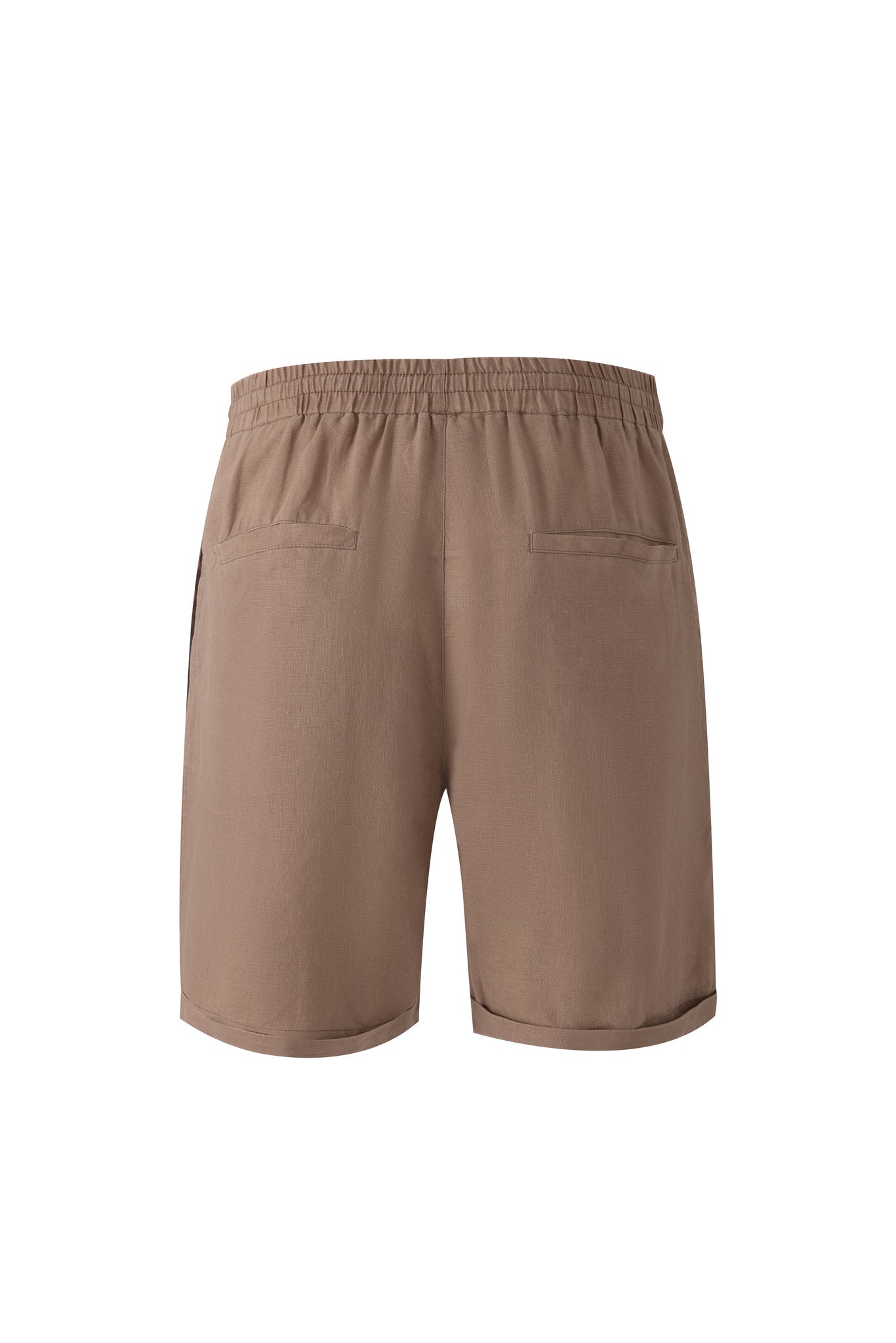 Linen Short-Brown