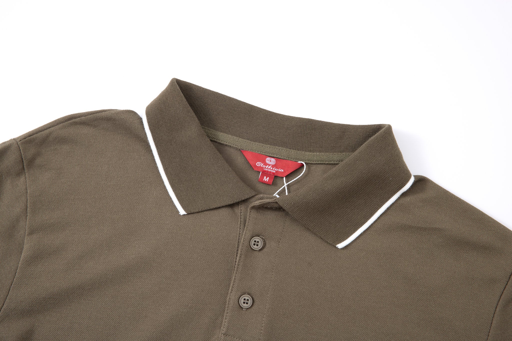 Polo T-shirt-Olive