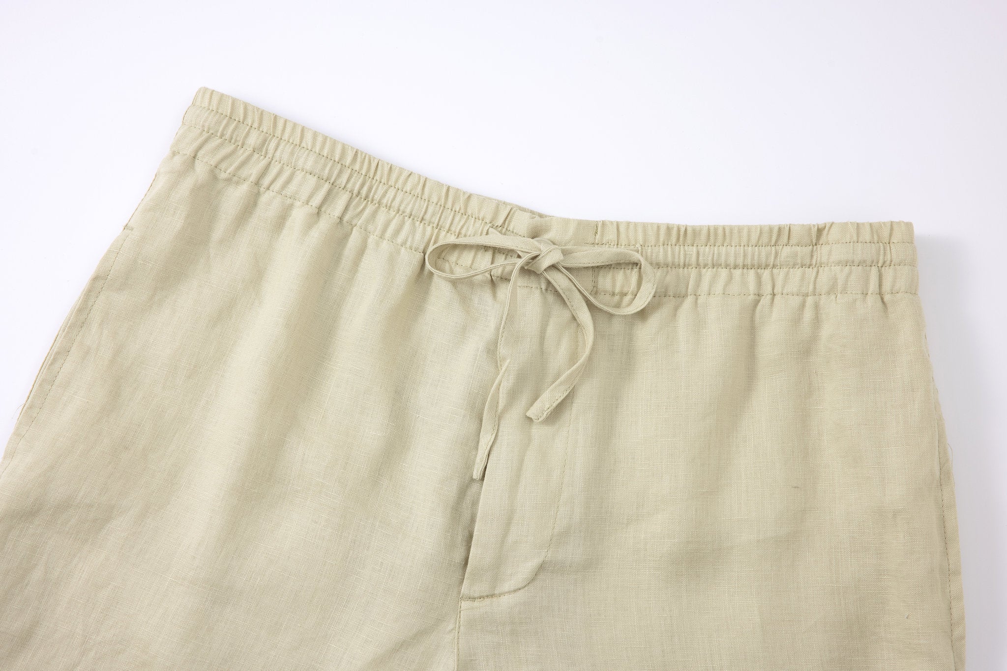 Linen Short-Mint-Green