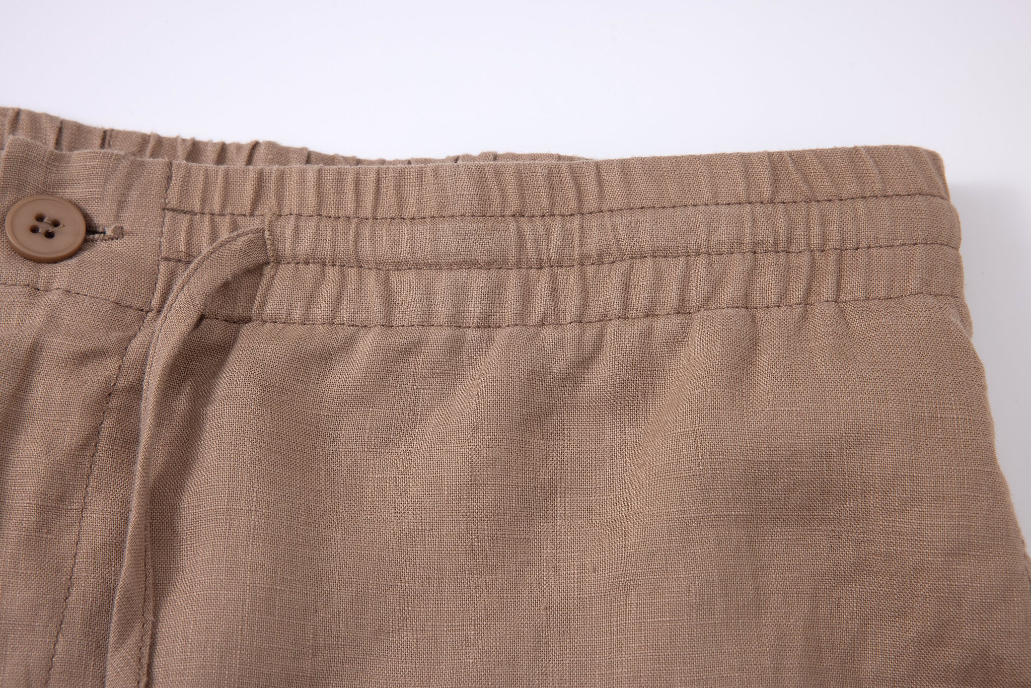 Linen Short-Brown