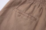 Linen Short-Brown