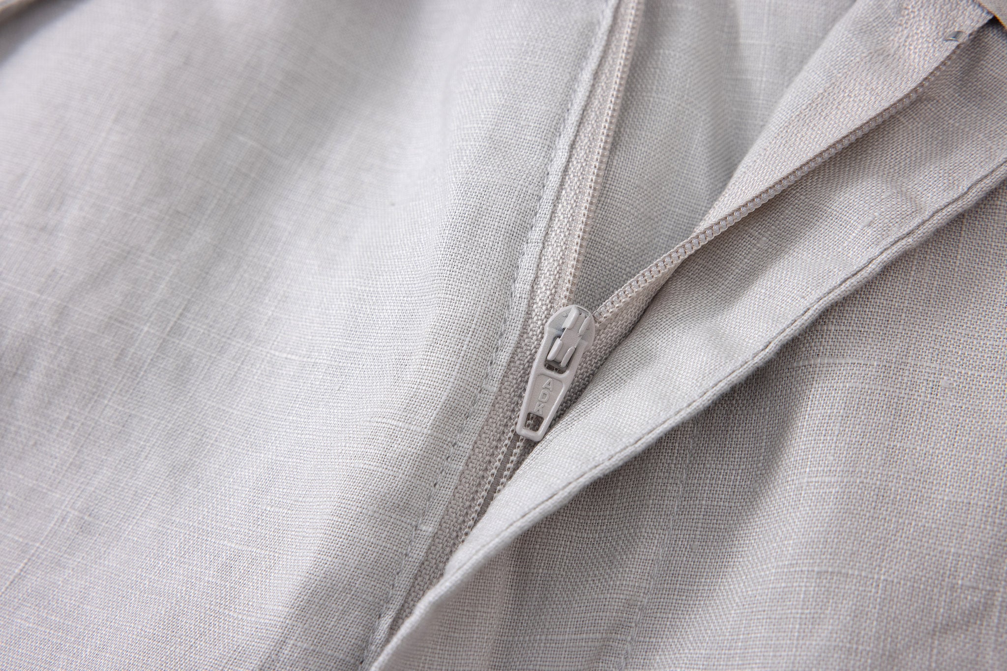 Linen Short-Grey × Towel Polo-White — Combo Look