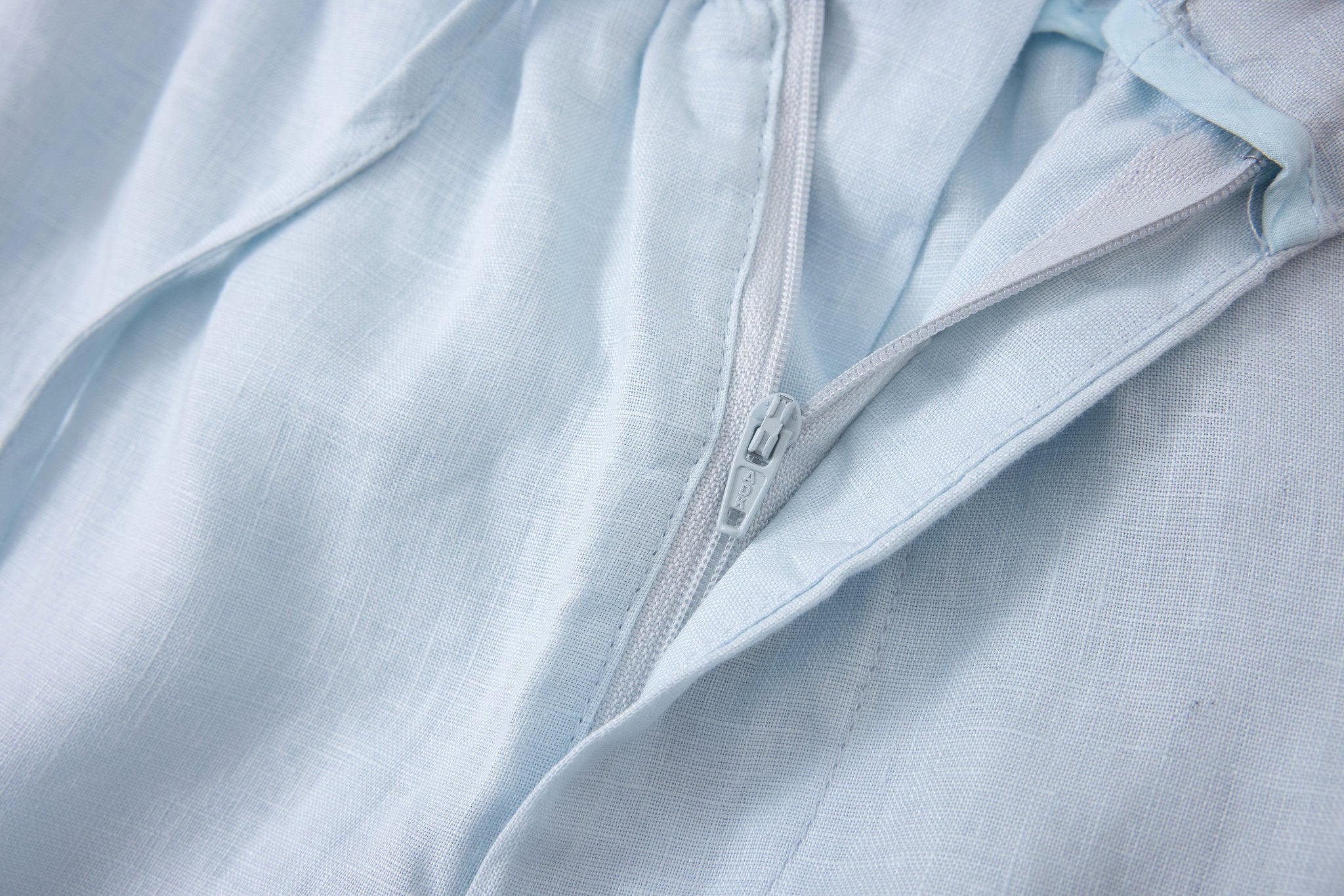 Linen Short-Baby-Blue