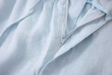 Linen Short-Baby-Blue