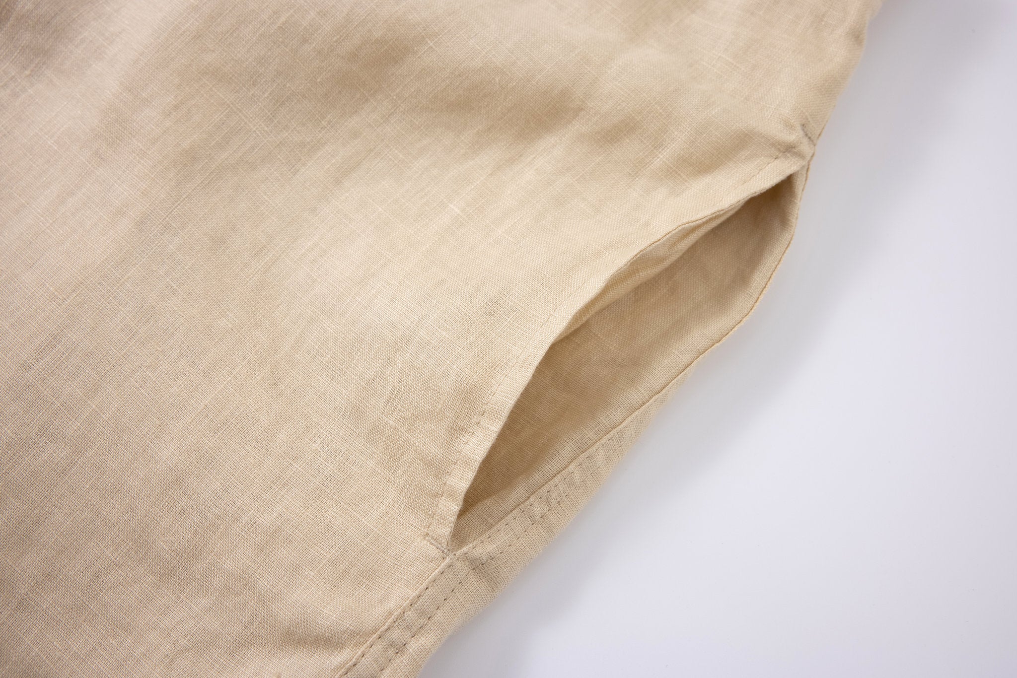 Linen Short-Beige