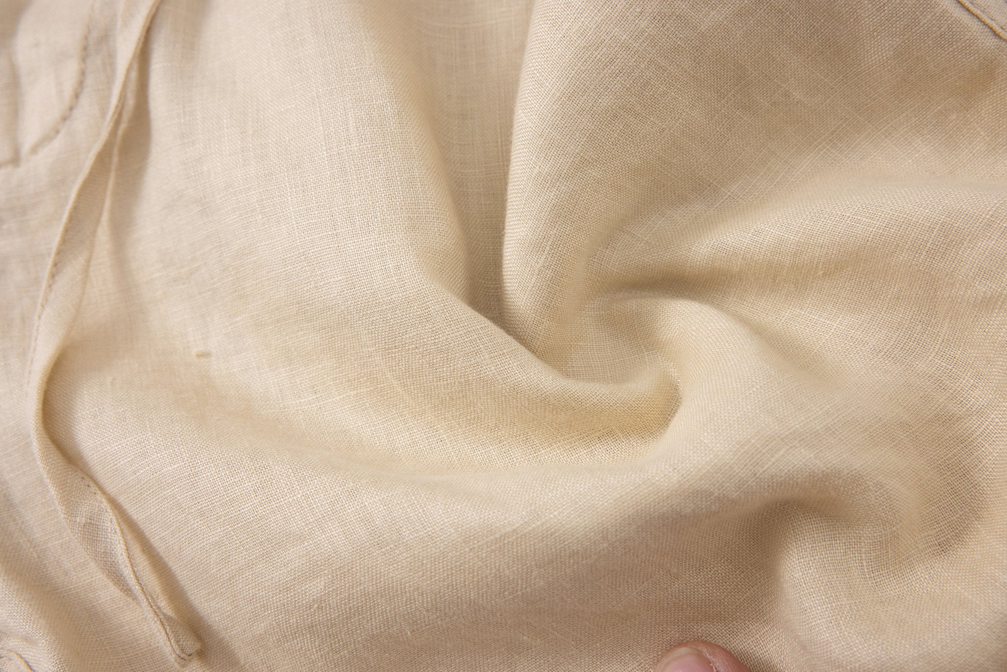 Linen Short-Beige