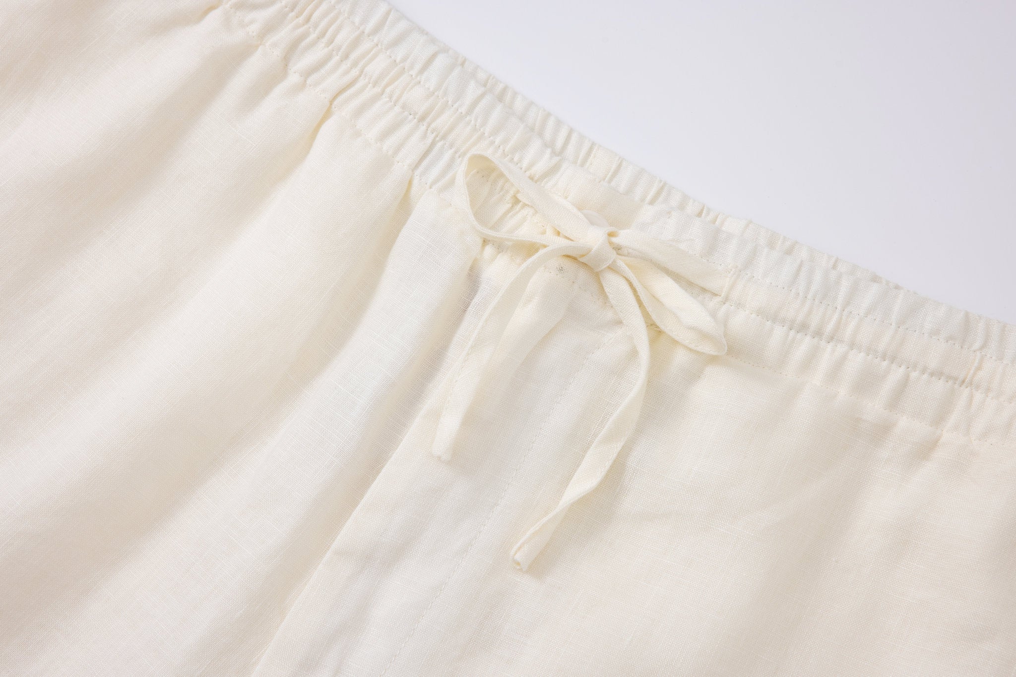 Linen Short-Ivory