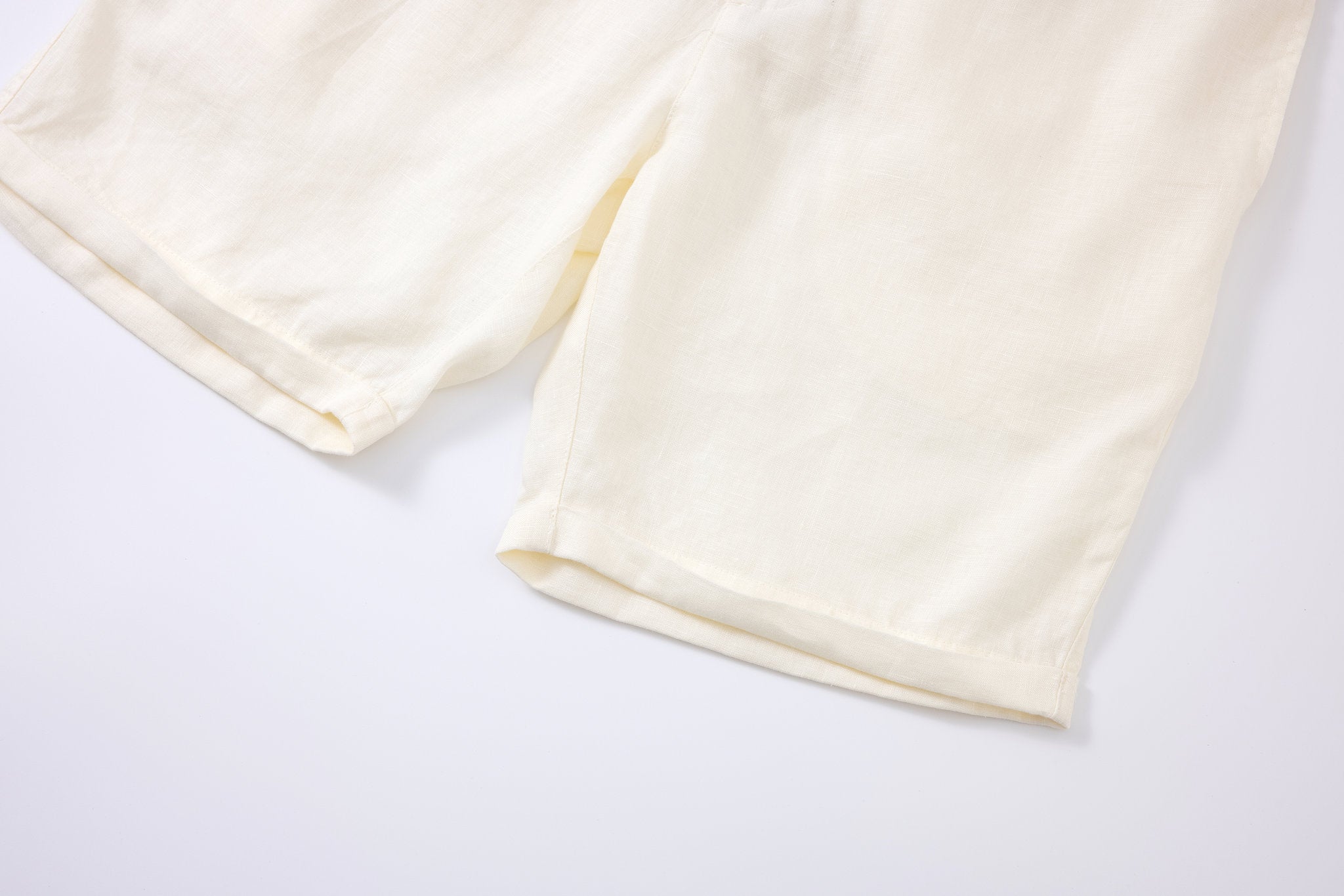 Linen Short-Ivory