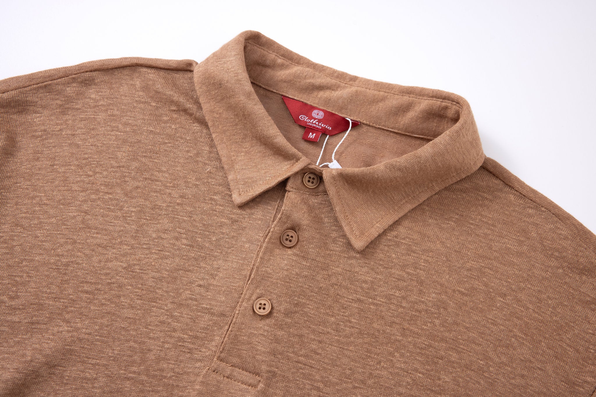 Polo Linen-Brown