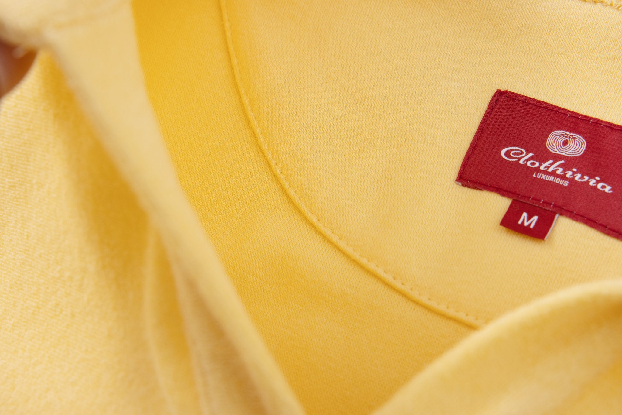 Towel Polo-Yellow × Linen Pants-Beige — Combo Look