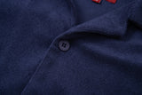 Towel Howell Long Sleeves-Navy