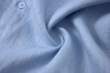 Linen Short Sleeves-Ocean-Blue