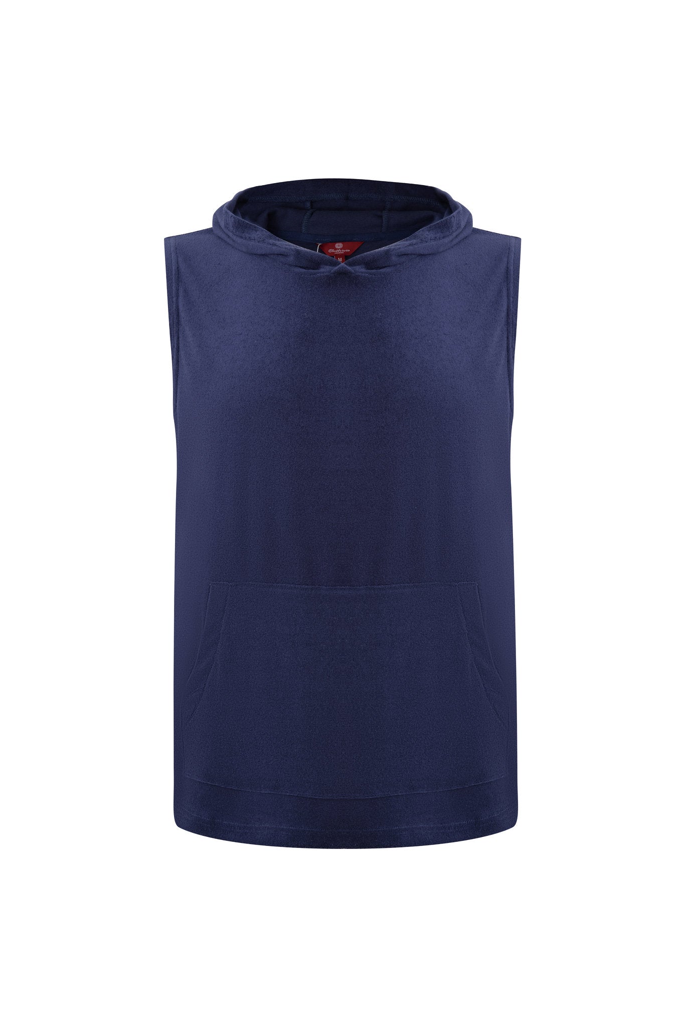 Towel Hoodie-Navy