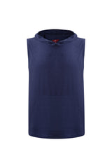Towel Hoodie-Navy