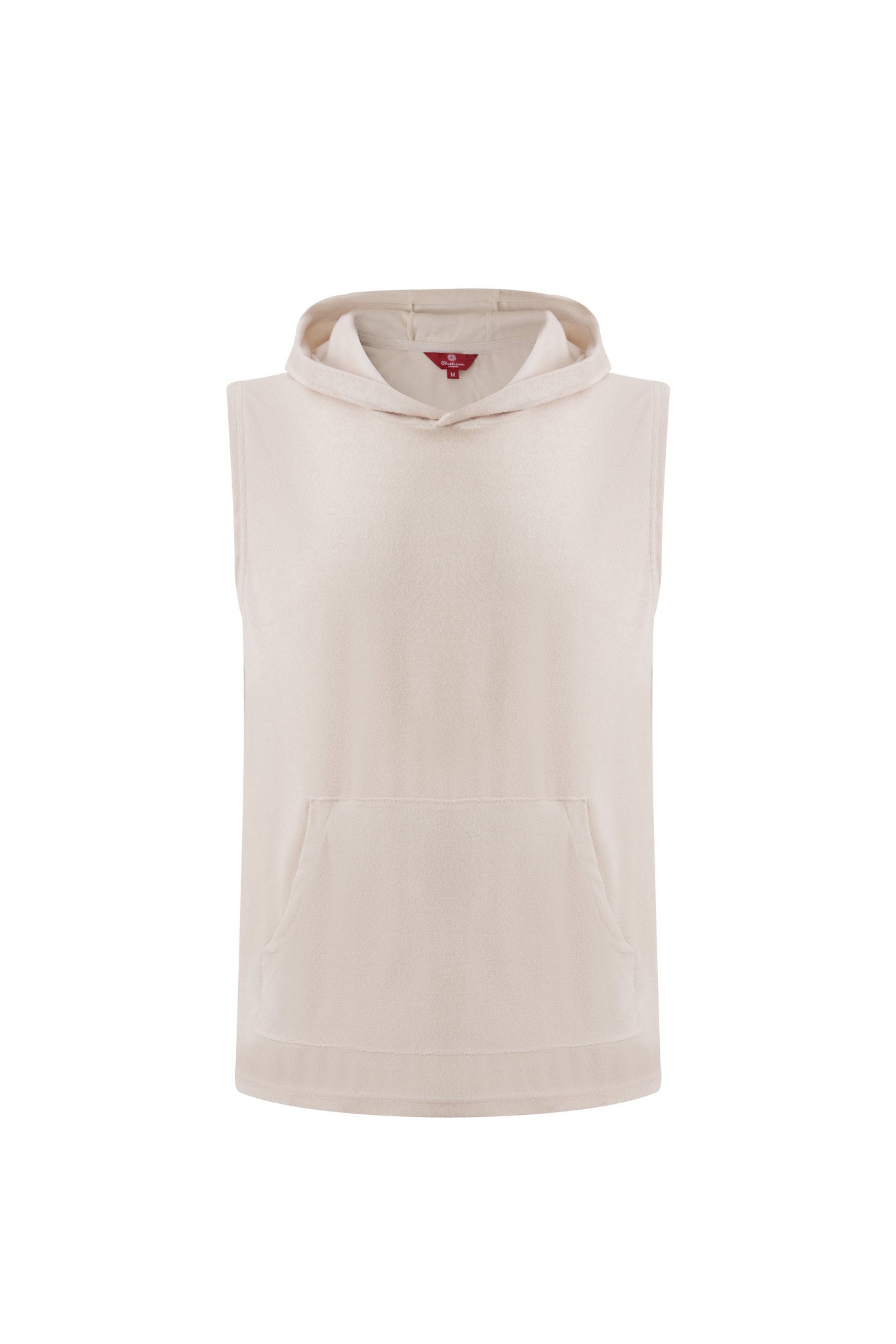 Towel Hoodie-Beige
