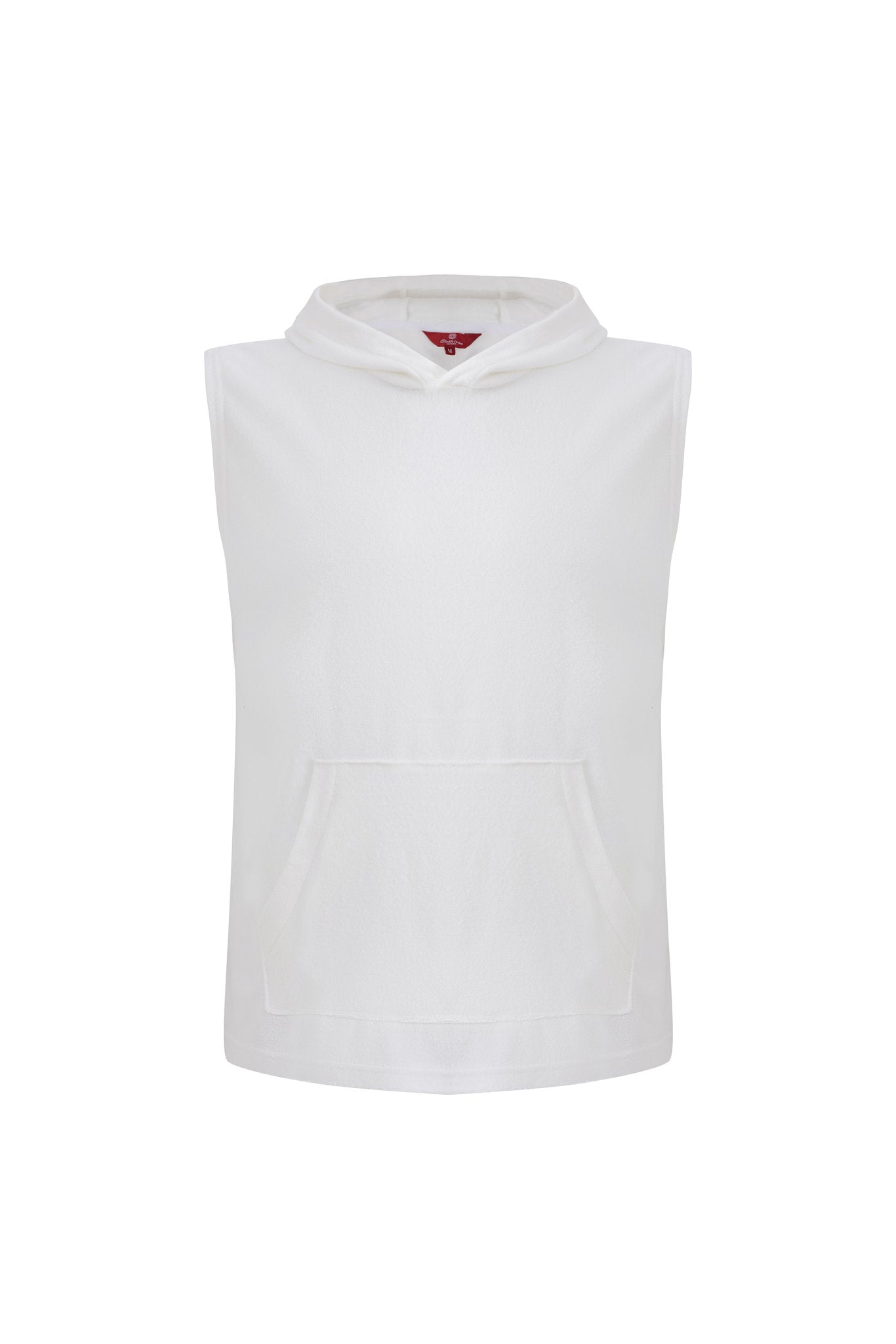 Towel Hoodie-White