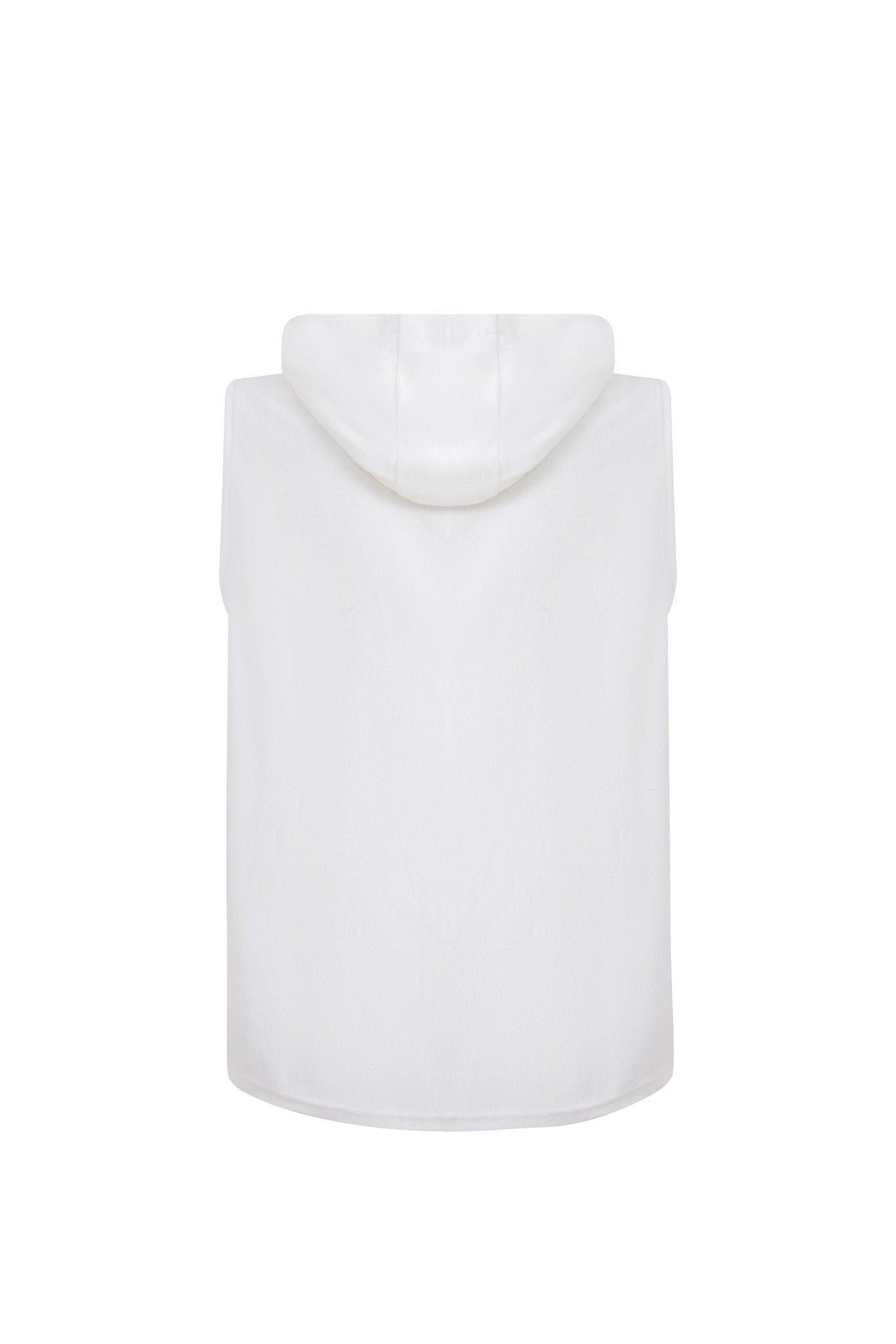 Towel Hoodie-White