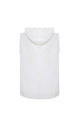 Towel Hoodie-White