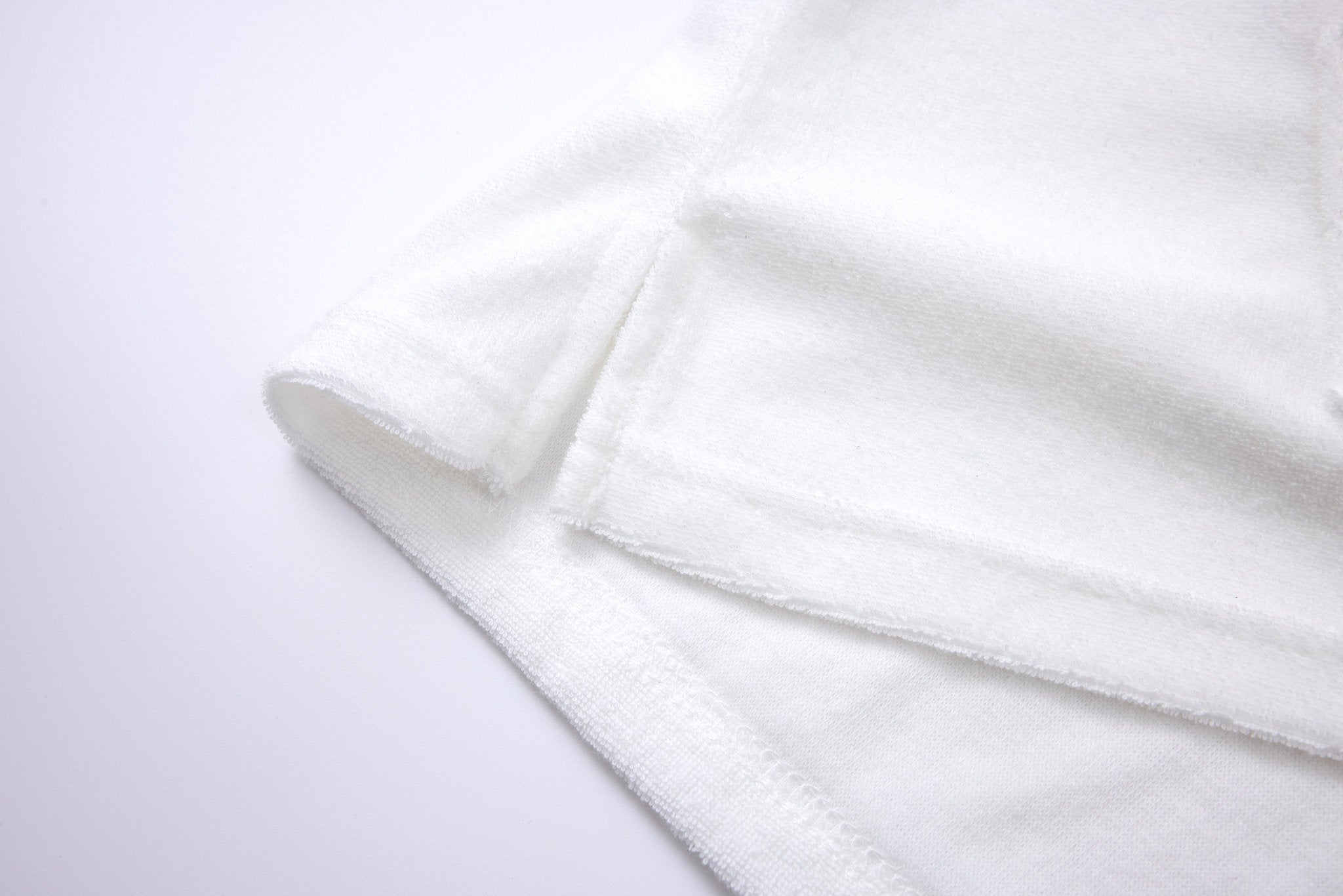 Towel Hoodie-White
