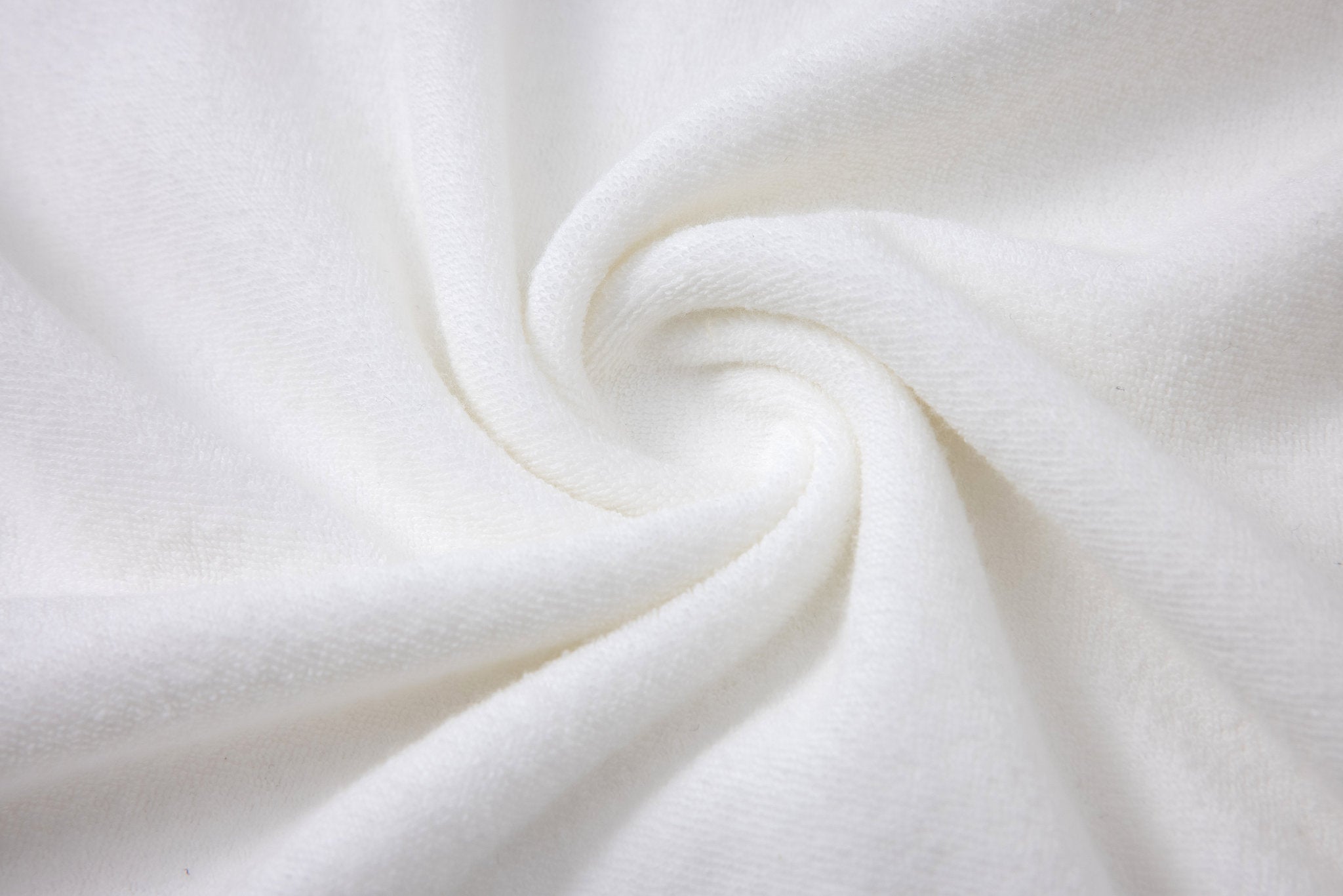 Towel Hoodie-White