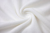 Towel Hoodie-White