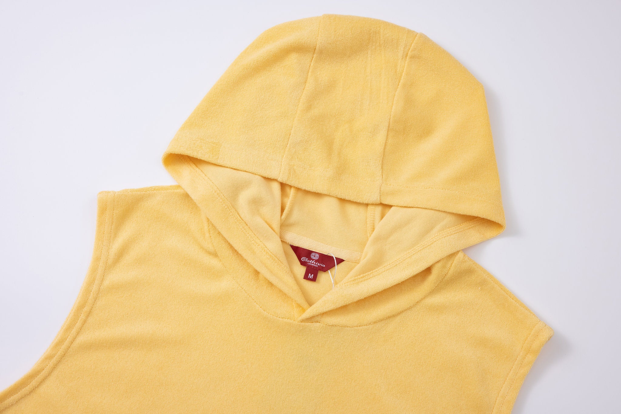 Towel Hoodie-Yellow