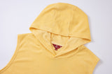 Towel Hoodie-Yellow
