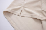 Towel Hoodie-Beige