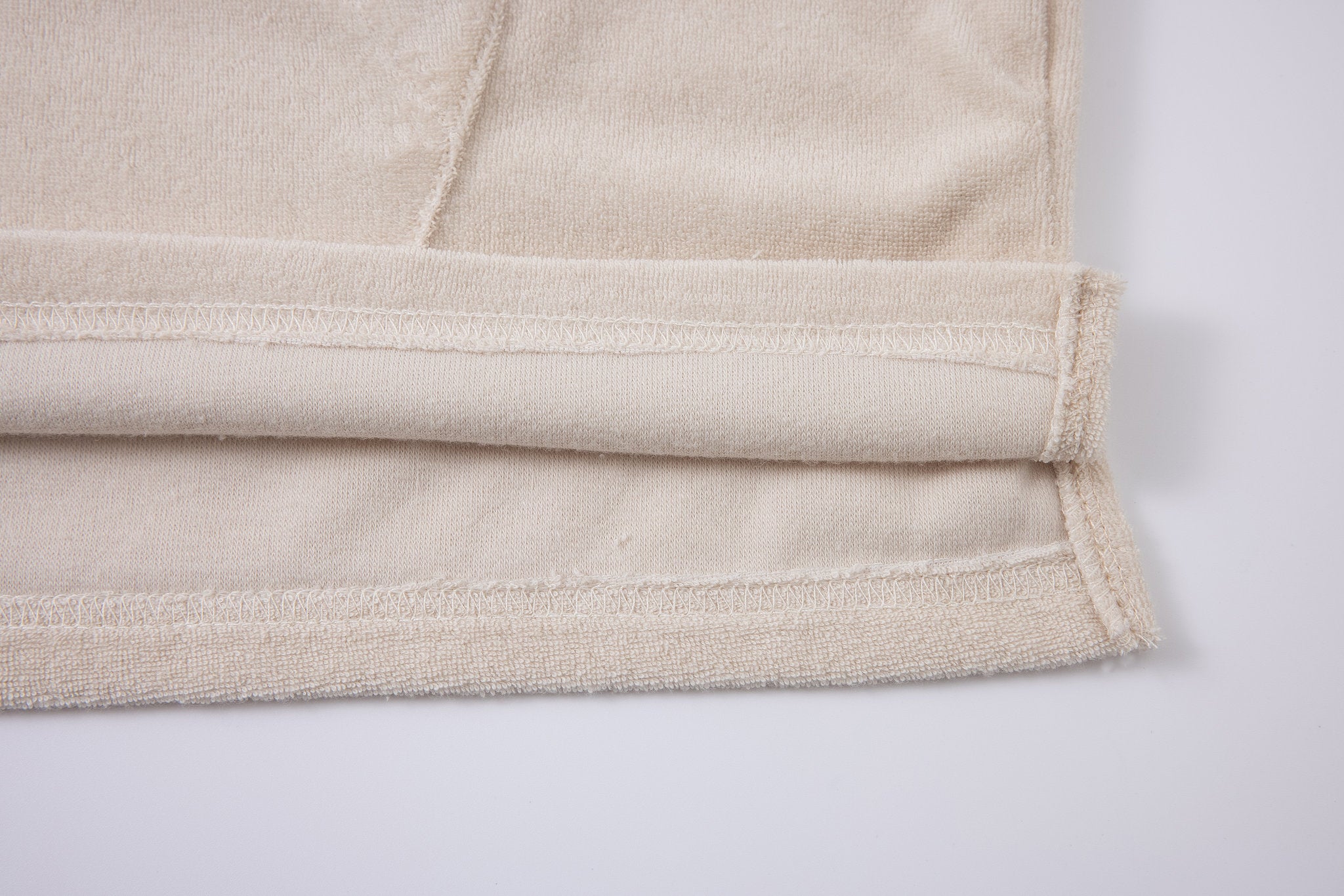 Towel Hoodie-Beige