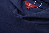 Towel Hoodie-Navy