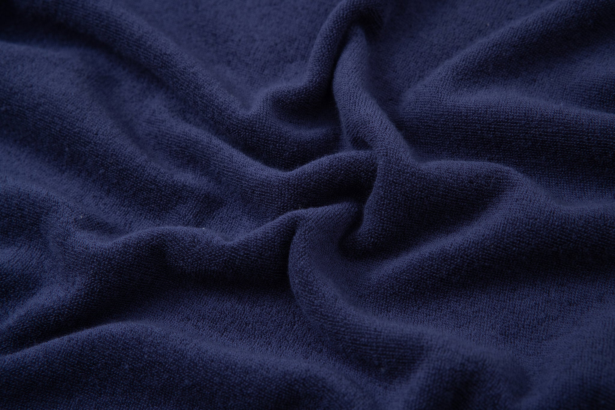 Towel Hoodie-Navy