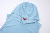 Towel Hoodie-Baby-Blue