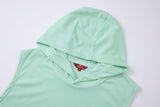 Towel Hoodie-Mint-Green