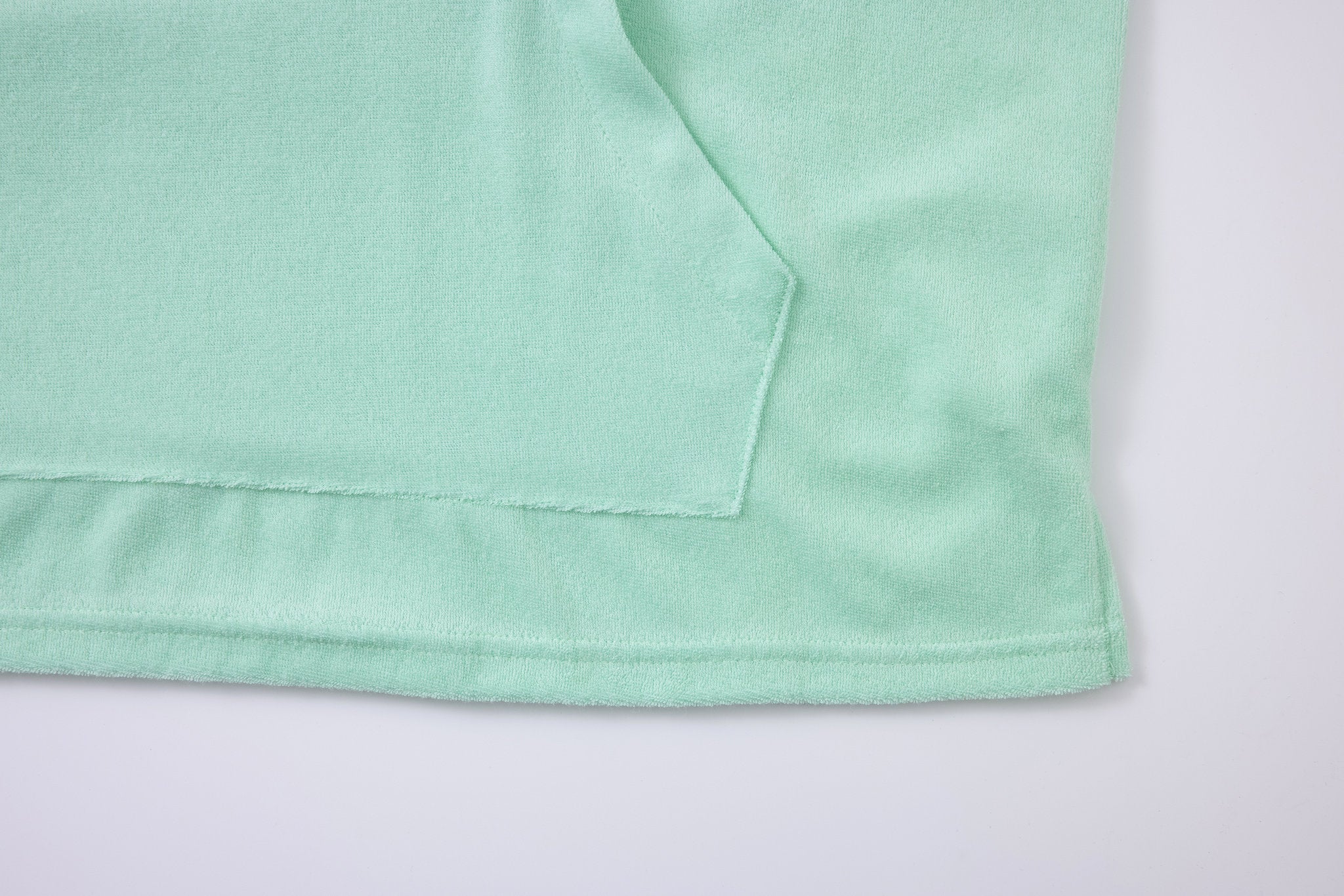 Towel Hoodie-Mint-Green