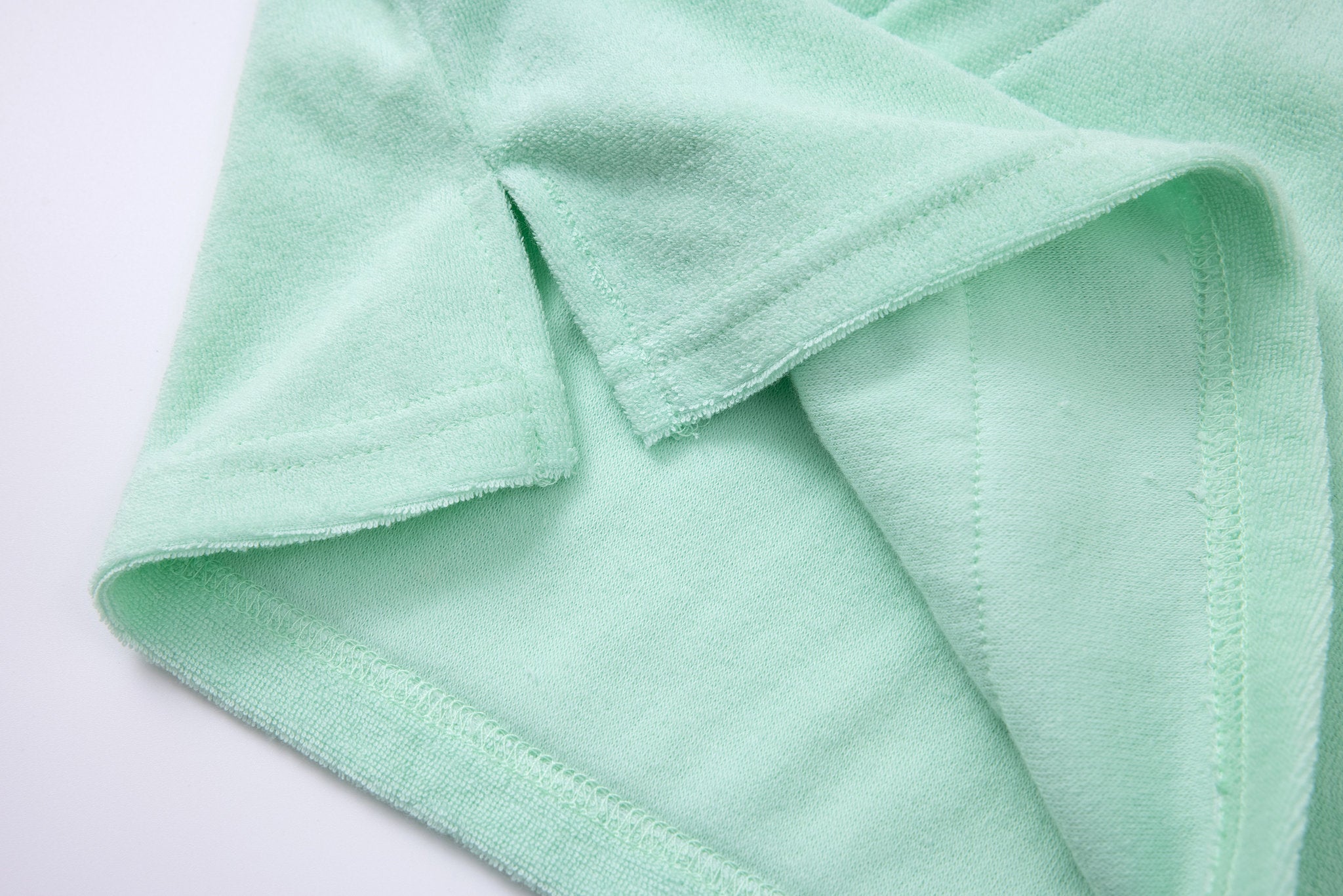 Towel Hoodie-Mint-Green