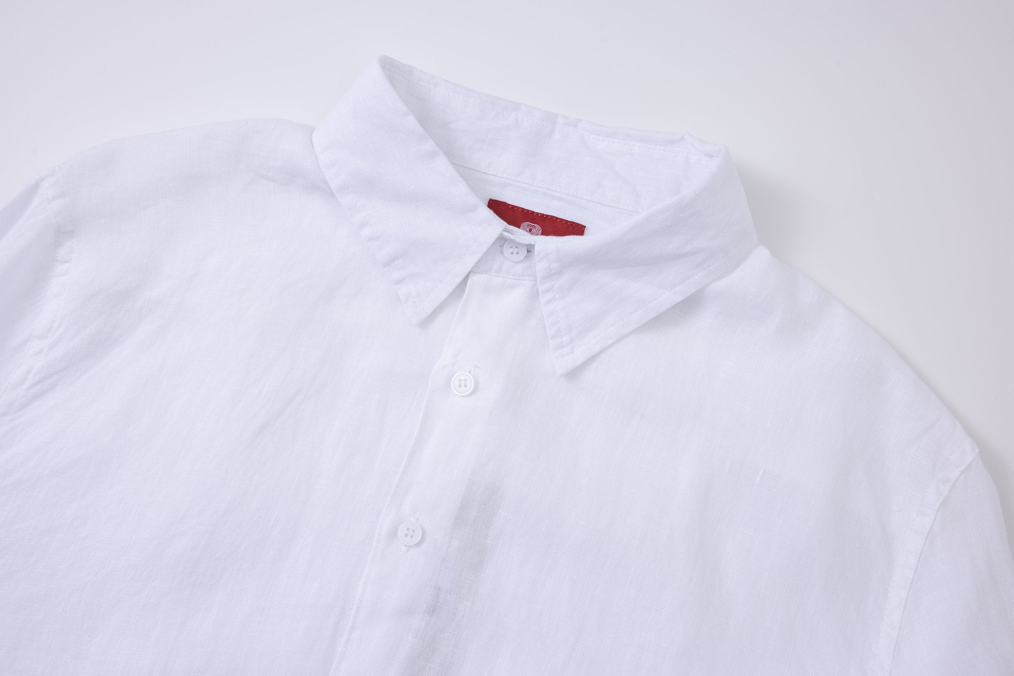 Linen Long Sleeves-White