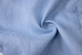 Linen Long Sleeves-Ocean-Blue