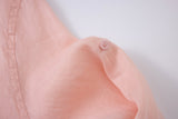 Linen Long Sleeves-Pink